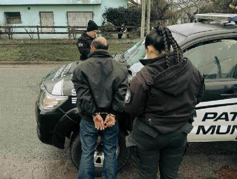 Operativo por reclamos vecinales terminó con un delincuente del espacio público aprehendido