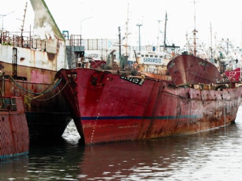 Con un nuevo desguace avanza el plan de recuperación y reordenamiento del espacio operativo del Puerto Mar del Plata
