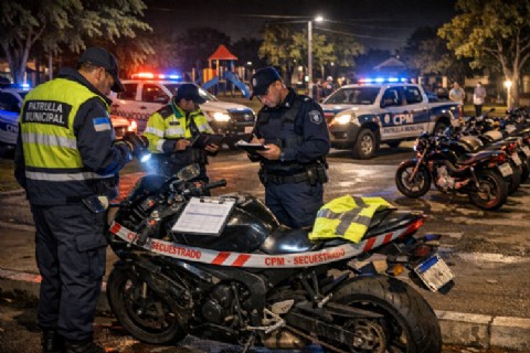 VIDEO | Recuperaron una moto con pedido de secuestro tras una persecución policial