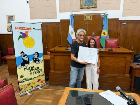 VIDEO | El Concejo Deliberante declaró de interés al Encuentro Milonguero “Playa, Tango y Coso”