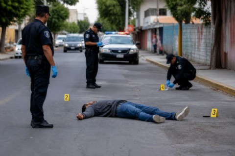 VIDEO | Cayó un hombre por el crimen de un vecino hallado muerto en la vía pública