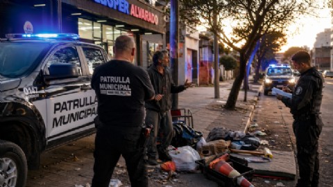 Un hombre fue detenido tras resistirse a un operativo por ocupación indebida en Alvarado al 2900
