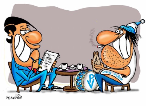 Martín Vestiga, Pepe Ronista y el ex candidato a consejero rebelde