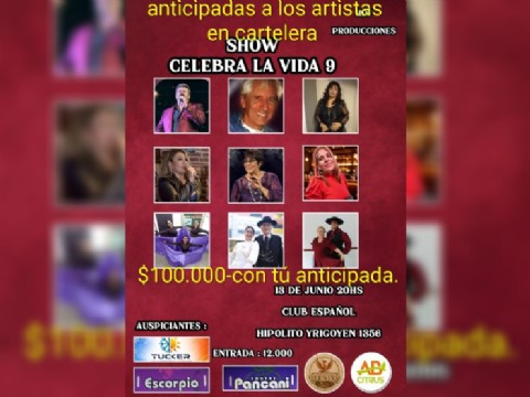 La Ciudad se prepara para una nueva edición del “Show Celebra la Vida”
