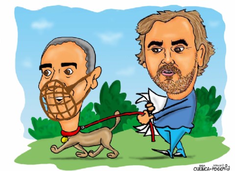 El interino Agustín Neme al final terminó siendo un perrito faldero del "empresaurio" Emiliano Giri