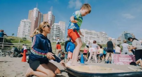 Siguen en febrero las actividades deportivas infantiles en Playa Varese