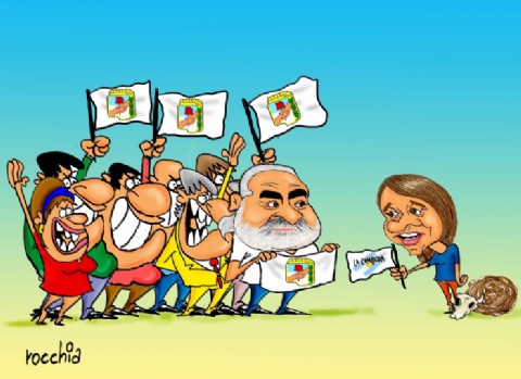 Sin cantidad y calidad: Fernanda Raverta se la ve pálida en las elecciones del PJ local