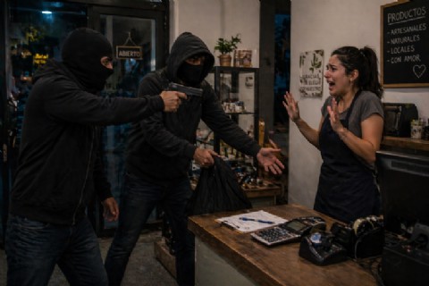 VIDEO | Detuvieron a un segundo acusado por un violento robo en un comercio