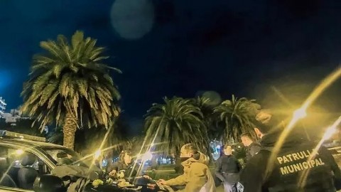 Operativo preventivo en Plaza Colón: un aprehendido con pedido de paradero activo