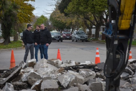 El Municipio trabajó en varios frentes en el barrio Villa Primera