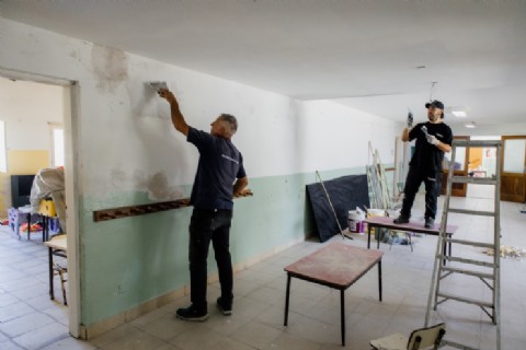 El Municipio avanza con obras y mantenimiento en más de 20 escuelas para el inicio del Ciclo 2026