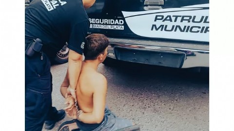 La Patrulla Municipal intervino ante una pareja de delincuentes en 11 de Septiembre y Mitre