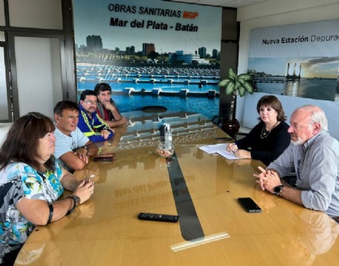 Avanzan las gestiones para la ampliación del servicio de agua corriente en el barrio Alfar