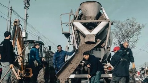 La Municipalidad interviene con obras viales