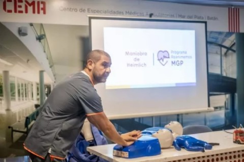 Habrá una nueva jornada gratuita de RCP en el CEMA organizada por la Municipalidad de General Pueyrredon