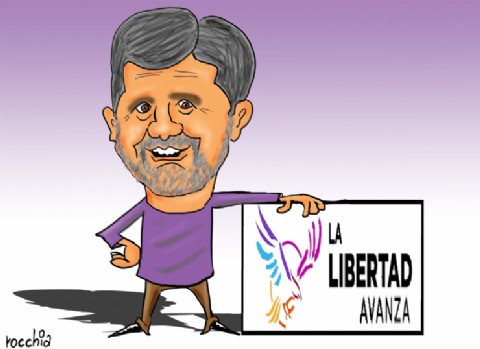 "Cholito" Ciano se pinta de violeta: el massista que prepara su desembarco en el EMTurYC libertario