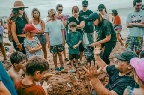 El Museo Scaglia invita a una salida gratuita para conocer un yacimiento paleontológico clave en San Eduardo del Mar