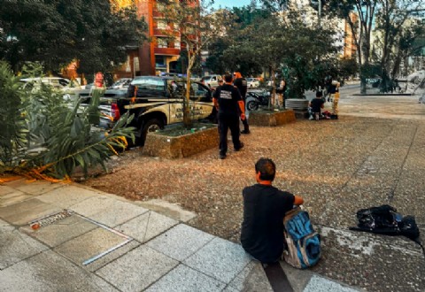 Aprehendieron a un hombre con un arma blanca tras una pelea en Libertad y la costa