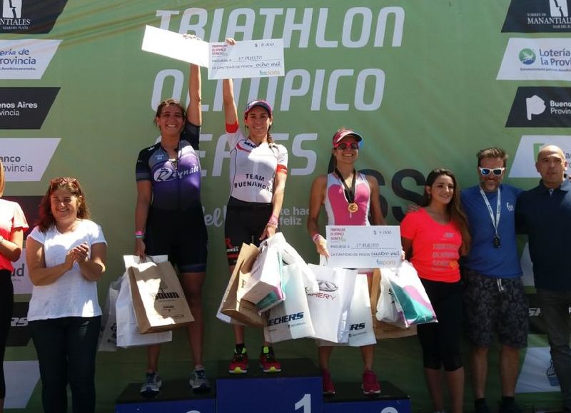 Buenahora y Morandini ganaron el Triatlón Olímpico Series ISSports