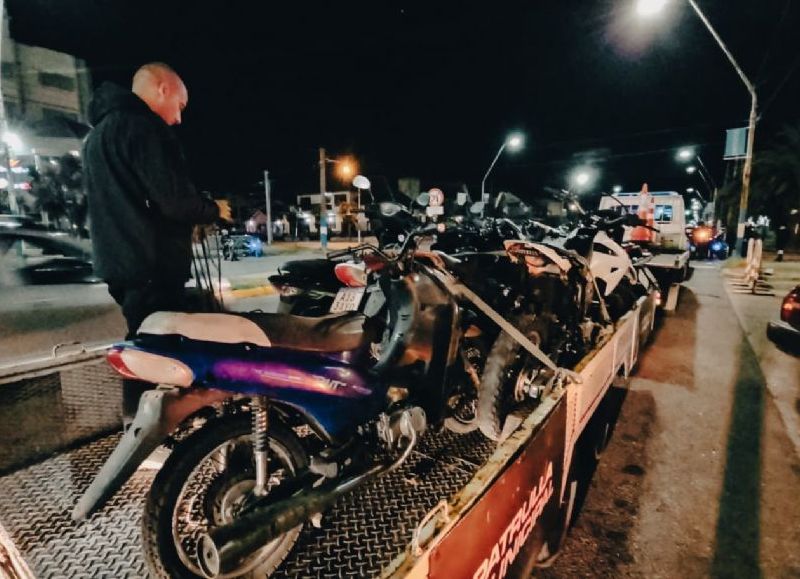 VIDEO | El Municipio secuestró 627 motos en lo que va de marzo durante operativos de control