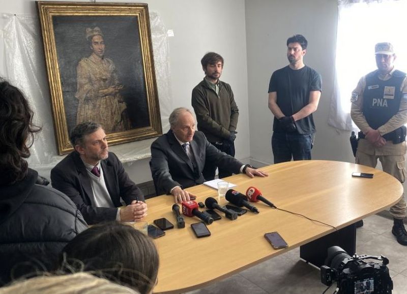 La pintura robada por el nazismo fue entregada a la fiscalía y quedó secuestrada