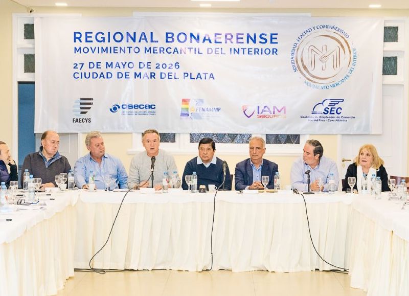 Importante encuentro sindical en el marco del Congreso Regional Bonaerense del Movimiento Mercantil del Interior