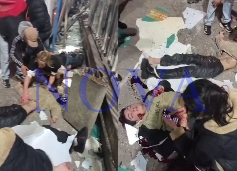 VIDEO | Tras la tragedia del colectivo comenzaron a circular impactantes imágenes del lugar del accidente