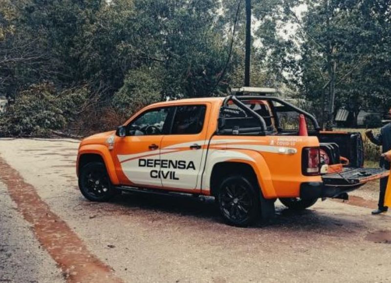 El Municipio continúa con tareas de asistencia y prevención tras el alerta por tormentas y vientos en la ciudad