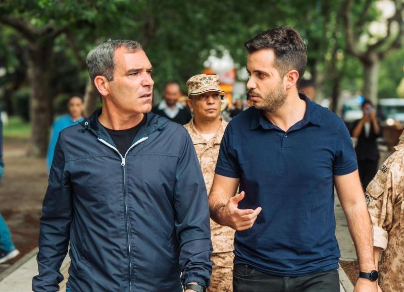 El intendente Neme se reunió con el viceministro de Seguridad nacional