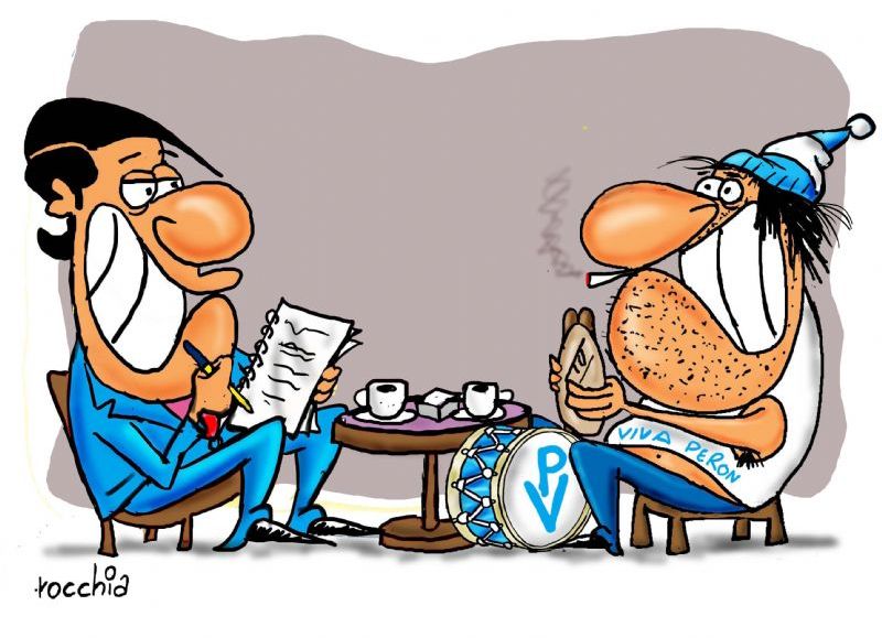 Martín Vestiga, Pepe Ronista y el vecinamismo "Manino"