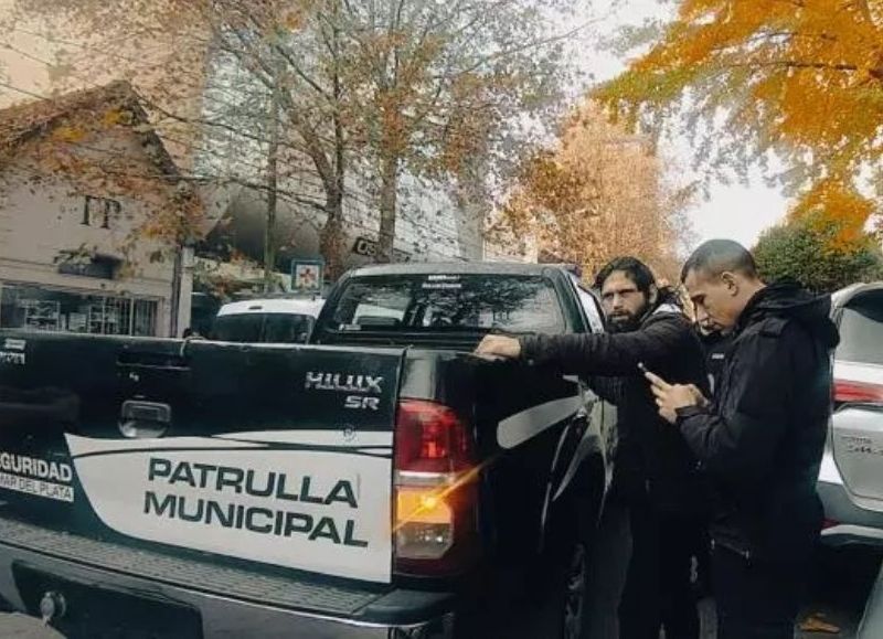 Delincuente del espacio público aprehendido por amenazas en el Centro