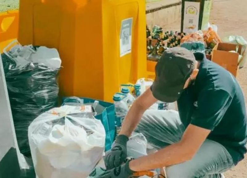 Este martes el Punto Verde Móvil estará en la Plaza Mitre