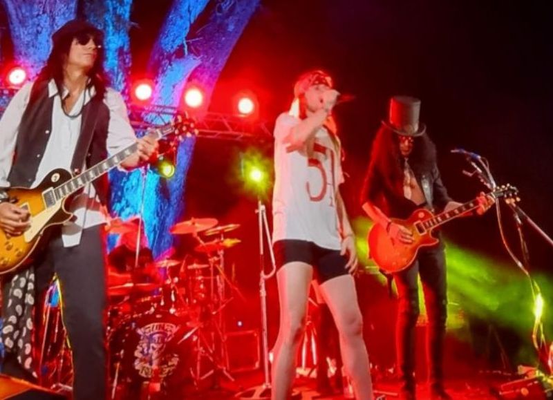 Abbey Road se llena de rock: Rose Gun trae el espíritu de Guns N’ Roses