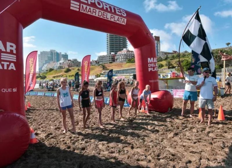 Cross Country infanto juvenil en la Playa Deportiva
