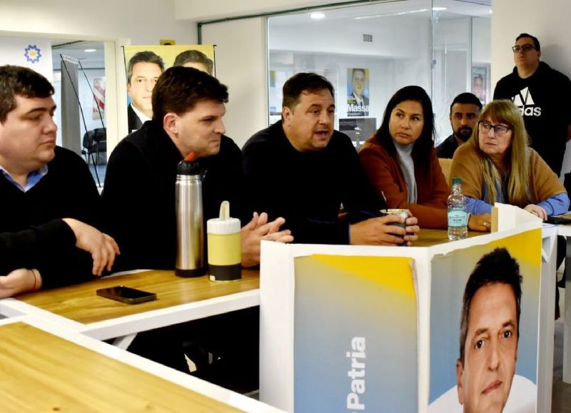 La campaña de Massa en la ciudad toma forma