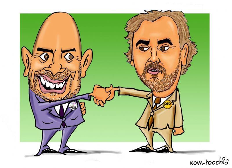 Carrancio agita la polarización: “Libertad o kirchnerismo” y guiños al PRO marplatense