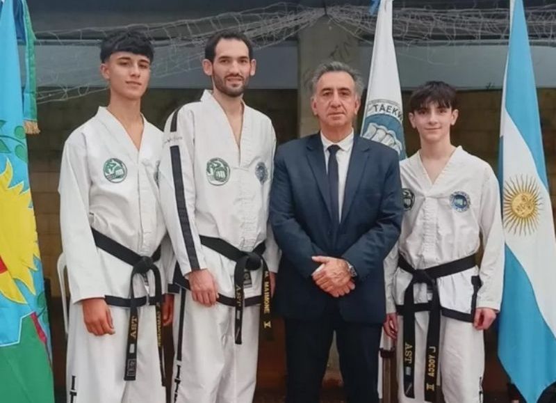 Tres marplatenses a la Selección Argentina de Taekwon-Do ITF