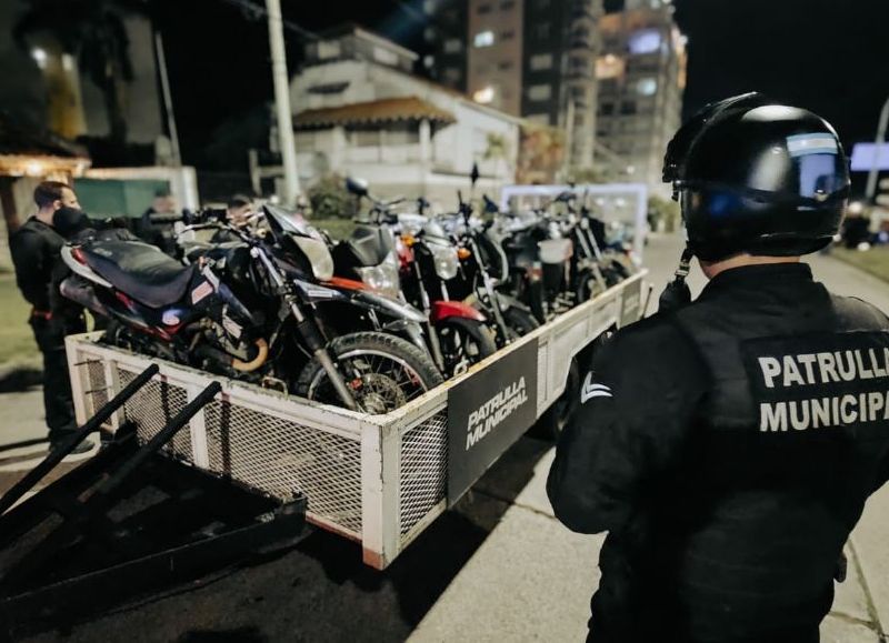VIDEO | El Municipio secuestró 522 motos por distintas infracciones durante enero