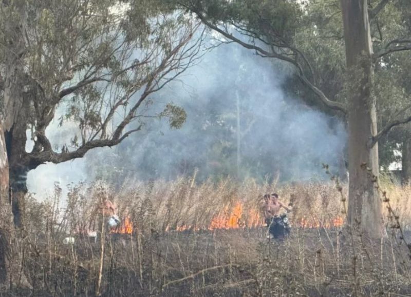 VIDEO | Un incendio en Aeroparque expuso el abandono municipal y desató fuertes críticas a la gestión interina