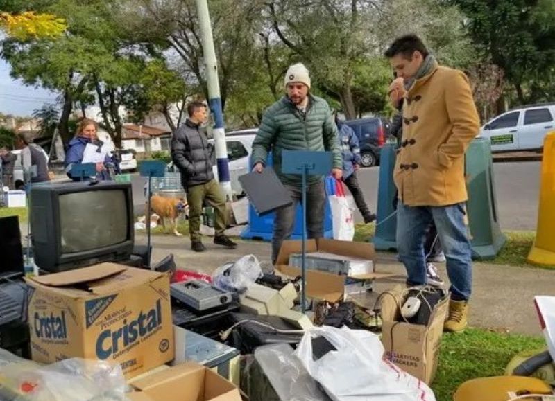 El Punto Verde Móvil llega a Plaza Mariano Moreno