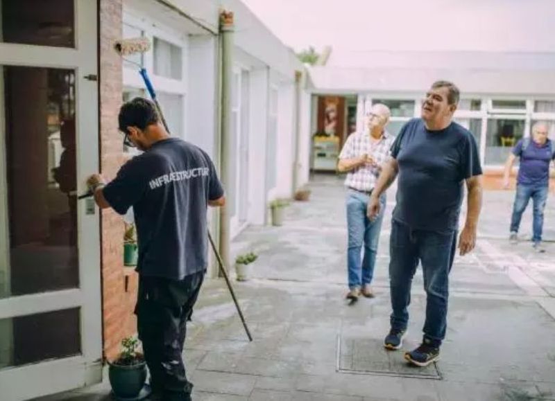 Avanzan a buen ritmo las obras en el Jardín Municipal número 14