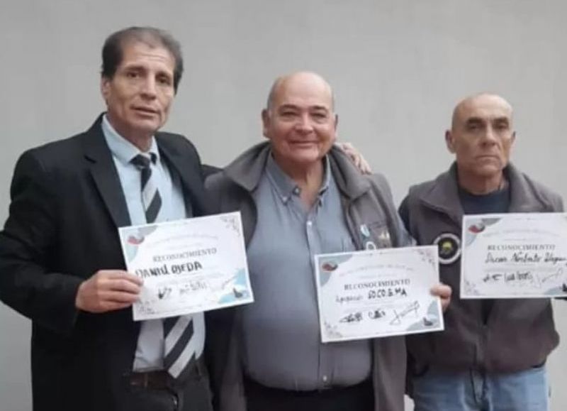 El dirigente marplatense Moraiz se reunió con héroes de la guerra de Malvinas