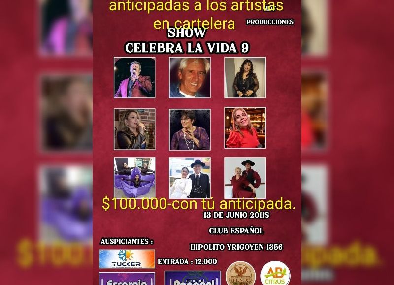 La Ciudad se prepara para una nueva edición del “Show Celebra la Vida”
