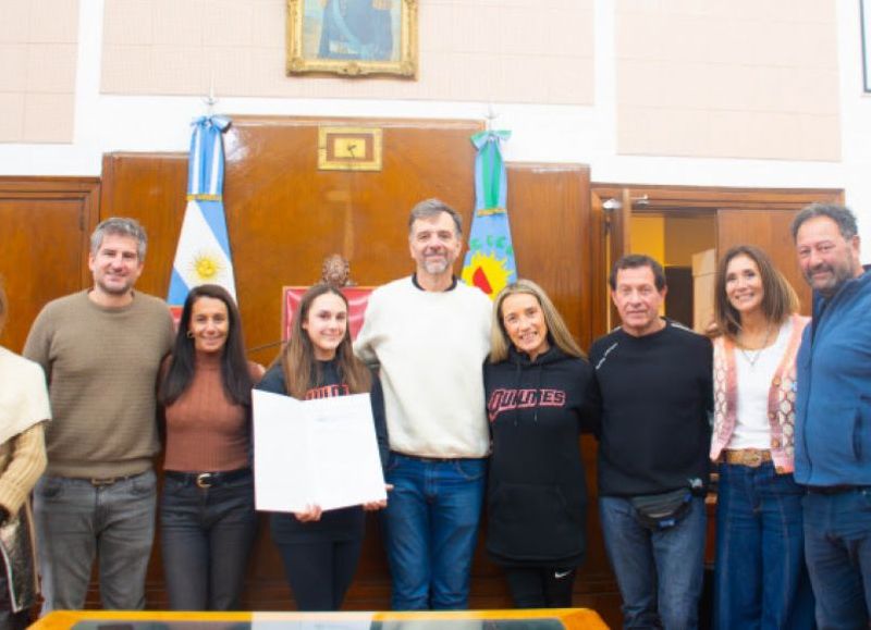 VIDEO | María Dolores Carregal fue distinguida como “Deportista Insigne” en Mar del Plata