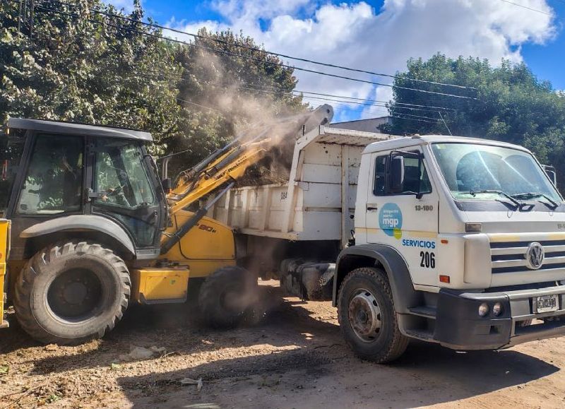 El Municipio reparó más de 90 cuadras en la zona del Puerto y avanzó con mantenimiento en espacios públicos