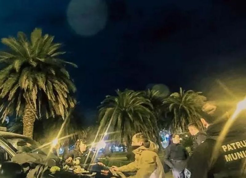 Operativo preventivo en Plaza Colón: un aprehendido con pedido de paradero activo