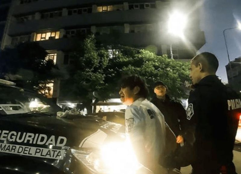Delincuente del espacio público fue aprehendido tras generar disturbios y agredir al personal