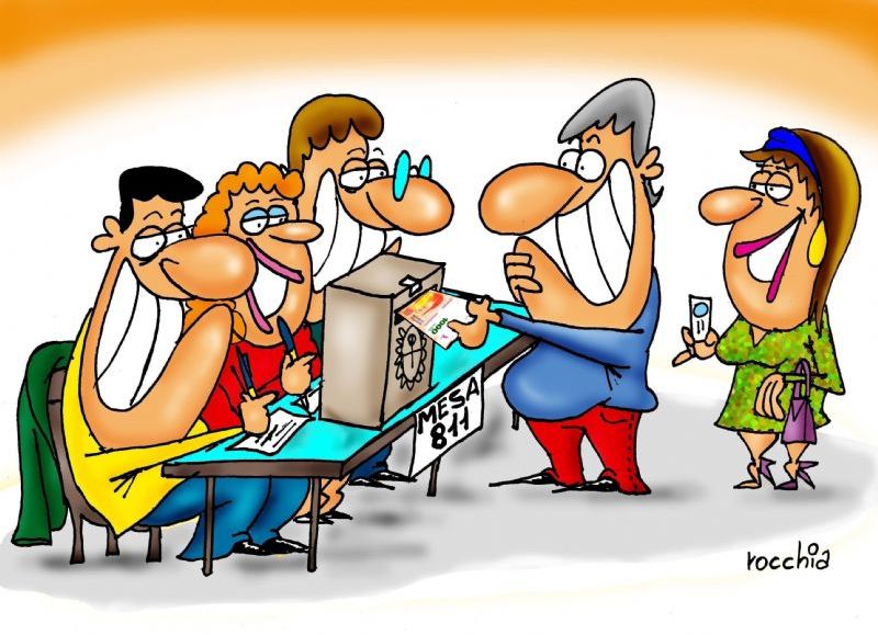 La policía informó que votó más del 75 por ciento del padrón en la ciudad