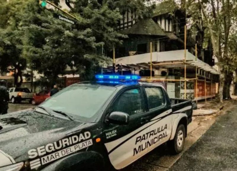 El Municipio participó de un operativo conjunto en una vivienda de Falucho y Sarmiento