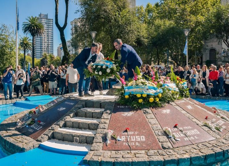 VIDEO | La ciudad recordó a sus caídos en Malvinas y pidió sostener la memoria en las nuevas generaciones